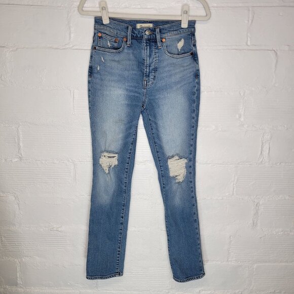 Madewell Denim - Madewell Women's Size 25 Jeans The Perfect Vintage Jean Distressed
